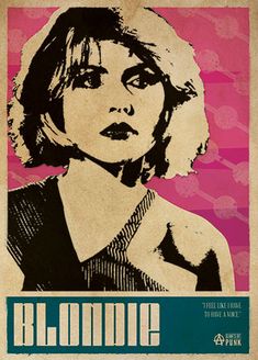 a poster with a woman's face on it