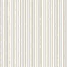 a white and blue striped wallpaper with vertical stripes