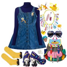 Primary Colors Fashion, Colorful 2000s Outfits, Primary Outfits, Autismcore Aesthetic Outfits, Cleancore Outfit, Nostalgiacore Outfit, Dreamcore Fashion, Dreamcore Outfits