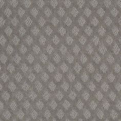 an abstract pattern made up of small leaves on a gray background with black and white accents