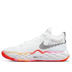 Nike Air Zoom G.T. Cut 2 EP 'White Grey Pink' FD9905-101 - KICKS CREW Nike Inspiration, Training For A Marathon, New Basketball Shoes, Volleyball Shoes, Sneaker Games, Air Zoom, Nike Air Zoom, Sneaker Collection, Nike Zoom