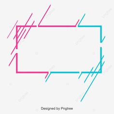 an abstract background with lines and rectangles in pink, blue, and green