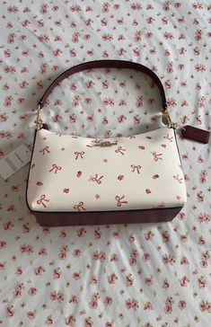 Coquette Bag, Tas Coach, Aesthetic Bags, Bag Aesthetic, Bow Pattern