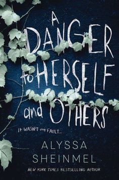 a book cover for a danger to herself and others by alyssa sheimel