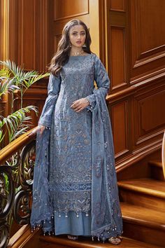 Emaan Adeel Rumeysa Ishq Aatish Original brand suit fabric and photography lite diffrance in actual print. Semi-stitched Blue Digital Print Salwar Kameez, Long Sleeve Georgette Salwar Kameez With Digital Print, Diwali Long Sleeve Salwar Kameez With Digital Print, Long Sleeve Digital Print Georgette Salwar Kameez, Diwali Long Sleeve Digital Print Dress, Long Sleeve Digital Print Dress For Diwali, Blue Formal Sets With Digital Print, Semi-stitched Digital Print Salwar Kameez In Georgette, Bollywood Style Blue Salwar Kameez With Digital Print