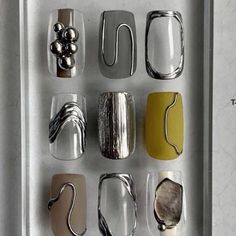 Mens Nails, Asian Nails, Minimal Nails, Nail Swag, Minimalist Nails, Nail Art Accessories, Dream Nails, Fire Nails, Funky Nails