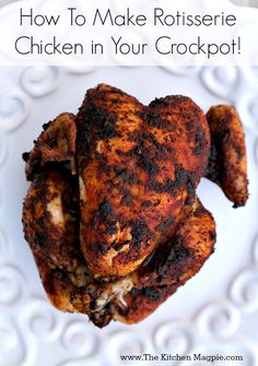 how to make rotissee chicken in your crockpot