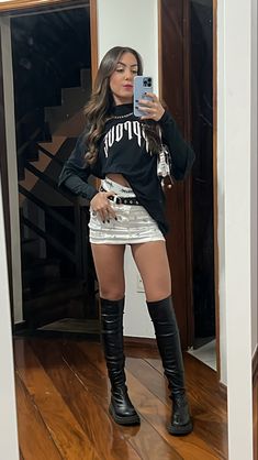 Western Winter Fashion, Winter Fashion For Women, Western Winter, Outfit Botas, Top Farm, Latina Fashion Outfits, Mini Top