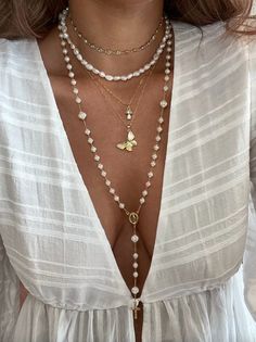 ~ Appx 16" long ~ 24K Gold Filled charm ~ 18K Gold Filled chain ~ Clasp closure ~ Dainty mushroom charm with mini cz and opal embellishment Jewellery Stack, Mushroom Necklace, Ocean Necklace, Rosary Necklace, Crystal Choker, Stacked Jewelry, Pinterest Closet, Butterfly Charm, Choker Necklaces