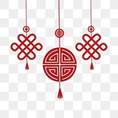 two red chinese lanterns hanging from the ceiling, lantern, decoration png and psd