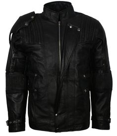 Guardians of the Galaxy inspired black Costume Genuine Leather Jacket worn by Chris Pratt Peter Quill Starlord Jacket in Avengers Infinity War Guardians of the Galaxy Vol. 2. Buy our Best Quality  Guardians of the Galaxy Infinity War costume, Starlord Jacket Starlord Cosplay Jacket Star Lord Costume, Black Avengers, Mens Fashion Edgy, The Guardians, Real Leather Jacket, Chris Pratt, Star Lord