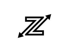 the letter z is made up of two arrows