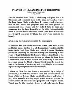 a page from the book prayer cleaning for the home