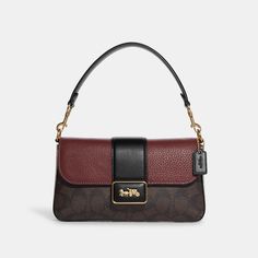 COACH® | Mini Grace Crossbody In Signature Canvas Bag Women Fashion, Stylish Handbags, Signature Canvas