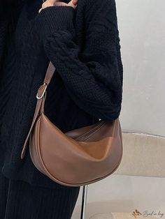 Bird in Bag - Saddle Bag Style Crossbody Purse Saddle Crossbody Bag, Bags For Teens, Color Coffee, Half Circle, Coffee Brown, Black Party, Mini Shoulder Bag, Bag Style, Saddle Bag