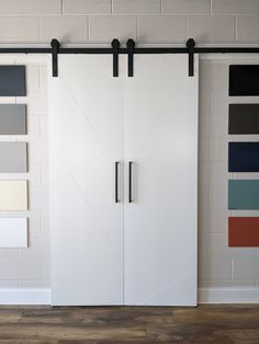 Walston Door Company Painted Door Painted Aztec Door Custom Barn Doors, Barn Door Designs, Stylish Aesthetic, Door Company, Sliding Barn Doors, Aztec Pattern, Barn Doors Sliding, Pocket Doors, Painted Doors