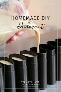 Finally! An easy and effective homemade DIY deodorant recipe with NO baking soda; there is a powerful, yet gentle, secret ingredient in the mix. Homemade Deodorant Recipe, Coffee Facial, Bath Stuff, Natural Things