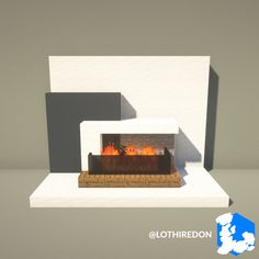 Here on r/MinecraftBuildsyou can share your Minecraft builds with like-minded buildersFrom PC to Pocket Editionprofessional to novice all... Modern Minecraft Fireplace, Minecraft Bedroom Ideas Modern, Minecraft Side Table, Minecraft Modern Fireplace, Minecraft Ideas Interior, Minecraft Decorations Ideas, Mincraft Decor Ideas, Minecraft Sofa Ideas