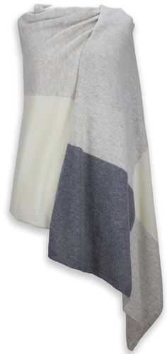 PRICES MAY VARY. Made from 100% pure cashmere, this lightweight cashmere travel wrap is luxuriously soft and light enough to take everywhere with you when an extra layer is needed In a colorblock style and sized at 72” x 28” it can be worn in endless ways: as a wrap, oversized scarf, shawl or snood Comes with a protective cotton dust bag to store the cashmere wrap in while traveling, making it easy to pop in your carry-on, backpack or handbag This cashmere wrap is 7 gauge which is a lightweight Cashmere Travel Wrap, Travel Wrap, Save Room, Cashmere Wrap, Oversized Scarf, Cozy Feeling, Cashmere Scarf, Cotton Bag, Travel Gifts