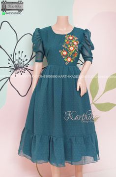 Whatsapp at 9483056990 to place the orders Blue Blouse Designs, New Saree Blouse Designs, Dress Models, Studio Green, Kids Frocks, Plain Dress, Green Bottle, Size Chart For Kids, Sleeves Dress