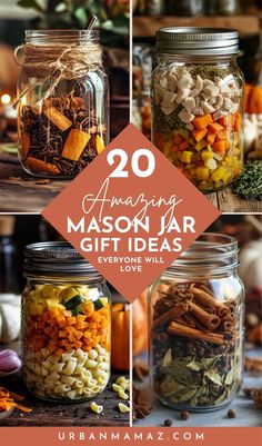 mason jar gift ideas for the holidays