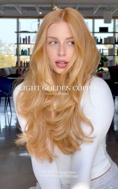 Izzy Stevens, Warm Blonde Hair, Strawberry Blonde Hair Color, Strawberry Hair, Golden Blonde Hair, Perfect Hairstyle, Hairstyle Inspiration