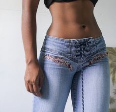 2005 Aesthetic, 2000s Pants, Lace Up Jeans, Tankinis For Women, Tankini Swimsuits For Women, Swimsuits For Women, Cute Jeans, Aesthetic Outfit, Tankini Swimsuits