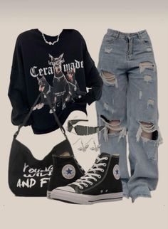 Y2k Tomboy Fashion, Y2k Outfits Ideas For School, Baddie Aesthetic Clothes, Teenager Outfits Girls Style, Outfit Ideas Teenage Girl, Style Inspiration Y2k, Y2k Outfits For School, Outfit Ideas Teen