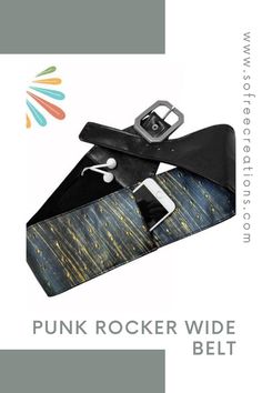 Wear your wallet around your waist and keep your hands and mind free! This stylish Belt contains 2 pockets, one on your side for credit cards, cash, keys, and other small items, and another on the back where your phone slides in seamlessly and sits perfectly on your back. Travel Money Belt, Travel Belt, Money Belt, Custom Wallet, Punk Rocker, Ziplock Bags, Pocket Belt, Wide Belt