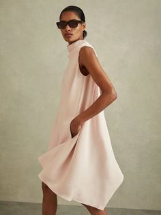 Women's New In Dresses - Reiss USA Couture, Haute Couture, Petite Coat, High Neck Mini Dress, Mini Dresses Online, Holiday Wear, Swimwear Brands, Knitwear Tops, Workwear Dress