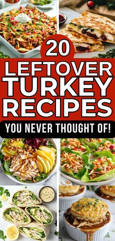 20 leftover turkey recipes that you never thought of are delicious and easy to make