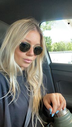 French Blonde, Uv Protection Clothing, Blonde Hair Inspiration, Bright Blonde, Blonde Hair Looks, Summer Sunglasses, Hair Color Balayage, Hair Envy, Dream Hair