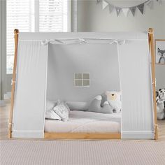 GoCampingEveryNightwithourKid'sTentTwinBed!Thisstylishuniquefloorbedencouragescreativeplayaswellasalovely,dream-filledslumber.Designedwithdurabilityinmindandbuilttowithstandthedailyusesofgrowingchildren.Thefabriccovercanberemovedandismachinewashable.Thesolidpinewoodconstructionmakesthisbedstructurallystrongandprovidesasafesleepingareaforanychild.ProductMadeinBrazilwith100%FSCCertifiedPineWood.FeaturesSolidConstruction-Designedandt Affordable Bed Frames, Wood Tent, Twin Floor Bed, Bed Overstock, Trundle Bed With Storage, Tent Bed, Affordable Bedding, Toddler Beds, Kids Tents