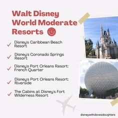 the walt world value resort is shown in this ad for disney's all star music resort