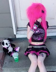 Scenecore Girl, Scene Queen Aesthetic, 2000s Scene Fashion, Scenecore Aesthetic, Scene Rave