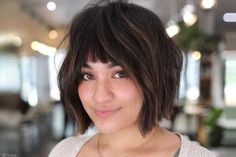 Blonde Pony, Fresh Hairstyles, Bangs Haircut, Long Bob With Bangs, Effortless Waves, Corte Bob