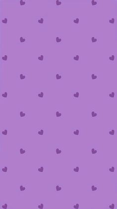 a purple background with hearts on it