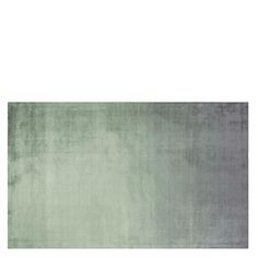 an abstract painting with green and gray tones on white paper, including the center line