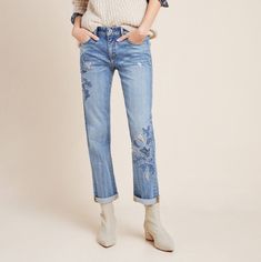 Brand New Without Tags Patched Jeans, Anthropologie, Women Jeans, Womens Sizes, Brand New, Tags, Best Deals, Red, Women Shopping