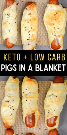 keto and low carb pigs in a blanket