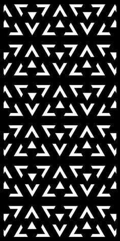 an abstract black and white pattern with triangles on the bottom, which is very similar to those