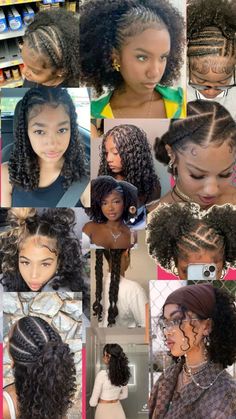 Quick Curly Hairstyles, Curly Hair Care Routine, Hairstyle For Men, Natural Hair Stylists, Protective Hairstyles Braids