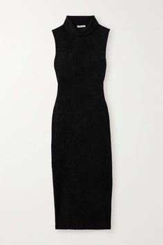 Chic Stretch Turtleneck Midi Dress, Chic Fitted Turtleneck Midi Dress, Luxury Elegant Turtleneck Midi Dress, Luxury Turtleneck Winter Dress, Black Turtleneck Dress Outfit, Midi Dress Outfit Winter, Luxury Turtleneck Midi Dress, Turtle Neck Dress Outfit, Dress Outfit Winter