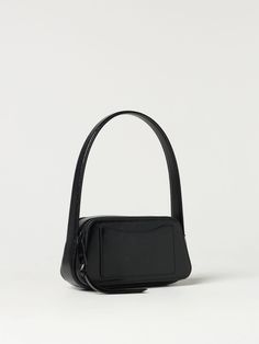 Shoulder Bag MARC JACOBS Woman color Black Marc Jacobs Shoulder Bag, Sack Bag, Jacob Black, Large Shoulder Bags, Black Shoulder Bag, Italian Fashion Designers, Mini Shoulder Bag, Blue Bags, White Bag