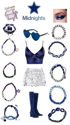 Enjoy!!!😊 Midnights Era Accessories, Taylor Swift Midnights Costume Ideas, Taylor Swift Midnight Costume, Taylor Swift Concert Outfits Midnights, Midnight Concert Outfits, Taylor Swift Midnights Halloween Costume, Midnight Taylor Swift Outfit Ideas, Taylor Swift Outfits Concert Midnight, Meghan Trainor Concert Outfit Ideas