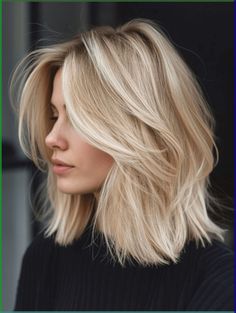 45 Easy Short Hairstyles for Busy Mornings Spring Haircuts, Shoulder Length Blonde, Blonde Hair Transformations, Blonde Hair Inspiration, Blonde Hair Looks, Shoulder Length Hair Cuts, Penteado Cabelo Curto, Short Blonde Hair, Shoulder Length Hair