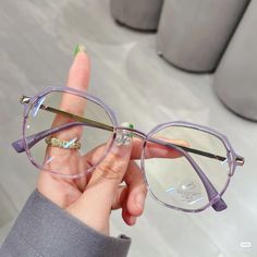 Gold Glasses Frames, Glasses For Round Faces, Fancy Glasses, Clear Glasses Frames