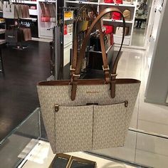 Great shopping ideas for MICHAEL KORS JET SET TRAVEL MEDIUM DOUBLE POCKET TOTE SHOULDER BAG MK VANILLA, Bags Navy Bag, Michael Kors Satchel, Gold Bag, Card Case Wallet, Leather Bifold Wallet, Shoulder Chain, Michael Kors Wallet, Shopping Ideas, Nylon Tote