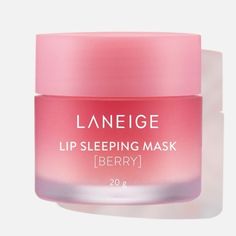 #lips #lipstherapy #lipmask Alat Makeup, Laneige Lip, Makeup List, Laneige Lip Sleeping Mask, Pretty Skin Care, Lip Products, Skin Care Items