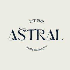 the logo for astral seattle washington